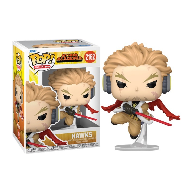 FUNKO FUNKO POP! MY HERO ACADEMIA 2162 HAWKS BOBBLE HEAD KNOCKER FIGURE