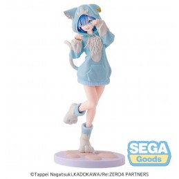 SEGA GOODS RE:ZERO REM MOFUMOFU PACK XSTELLAR STATUE PVC FIGURE