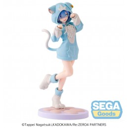SEGA GOODS RE:ZERO REM MOFUMOFU PACK XSTELLAR STATUE PVC FIGURE