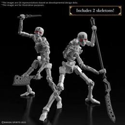 BANDAI 30MF DLRO SKELETON MODEL KIT PVC ACTION FIGURE