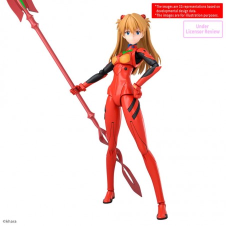 30MP EVANGELION ASUKA SHIKINAMI LANGLEY PLUG SUIT MODEL KIT ACTION FIGURE