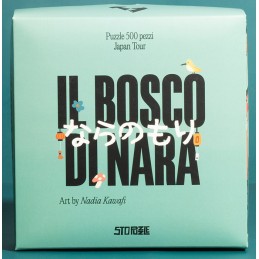 JAPAN TOUR IL BOSCO DI NARA BY NADIA KAWAFI 500 PEZZI PUZZLE
