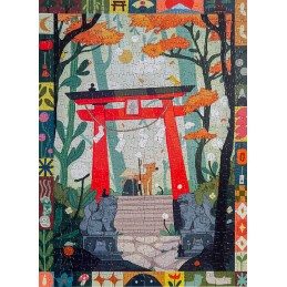 JAPAN TOUR IL BOSCO DI NARA BY NADIA KAWAFI 500 PIECES PUZZLE