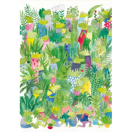 OCCHIETTI SOSPETTI BY LUKA VA 500 PEZZI PUZZLE