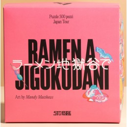 JAPAN TOUR RAMEN A JIGOKUDANI BY MANDY MATTHEWS 500 PEZZI PUZZLE