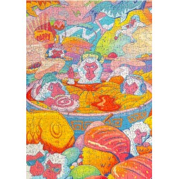 JAPAN TOUR RAMEN A JIGOKUDANI BY MANDY MATTHEWS 500 PIECES PUZZLE