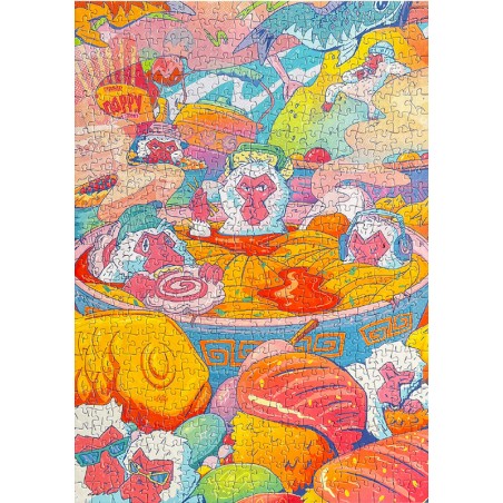 JAPAN TOUR RAMEN A JIGOKUDANI BY MANDY MATTHEWS 500 PIECES PUZZLE