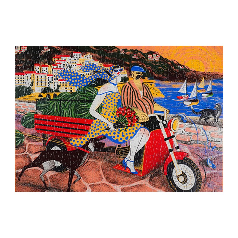 TRA I DUE GOLFI BY MARLA CRUZ 500 PEZZI PUZZLE