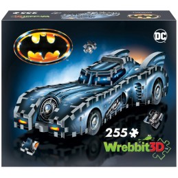WREBBIT BATMAN BATMOBILE 255 PIECES 3D JIGSAW PUZZLE