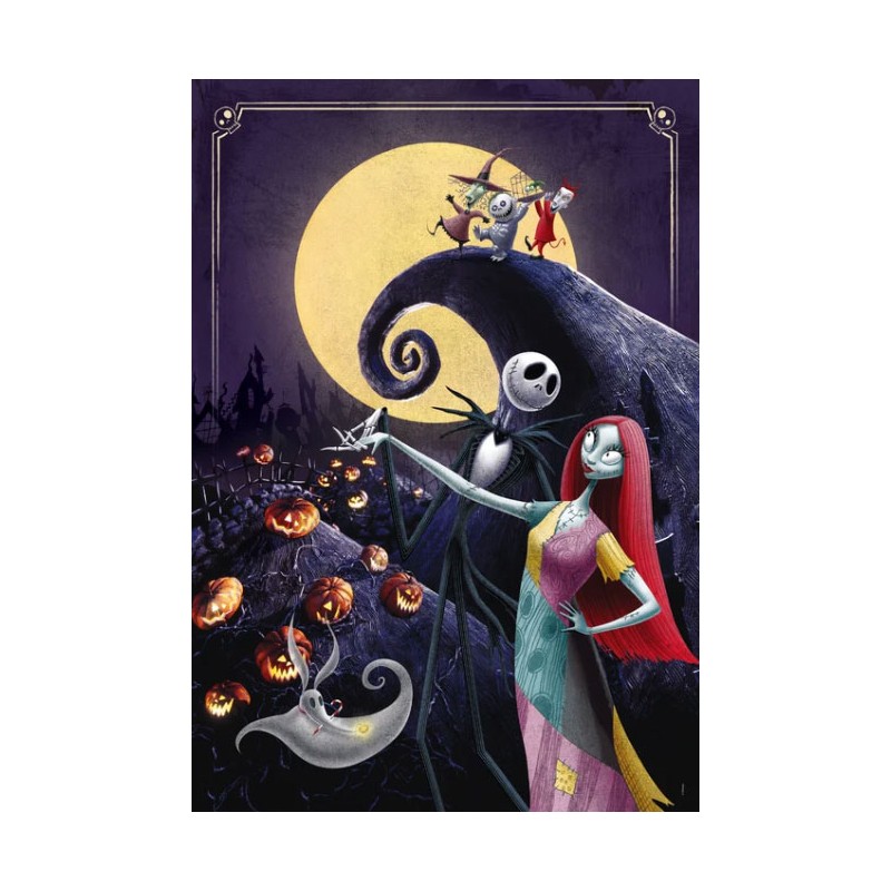 CLEMENTONI THE NIGHTMARE BEFORE CHRISTMAS 1000 PIECES JIGSAW PUZZLE 50X70CM