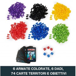 SPIN MASTER  RISIKO! BOARD GAME ITALIAN