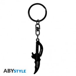ABYSTYLE SOLO LEVELING KASAKA'S VENOM FANG METAL KEYRING
