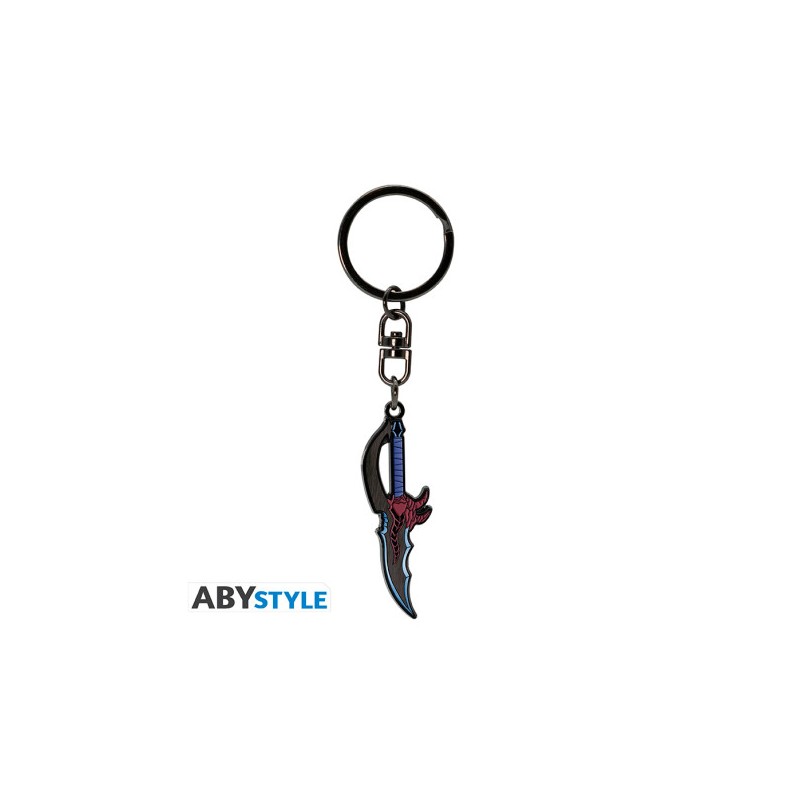 ABYSTYLE SOLO LEVELING KASAKA'S VENOM FANG METAL KEYRING