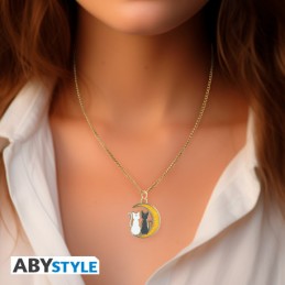 ABYSTYLE SAILOR MOON CATS ON THE MOON PENDANT NECKLACE