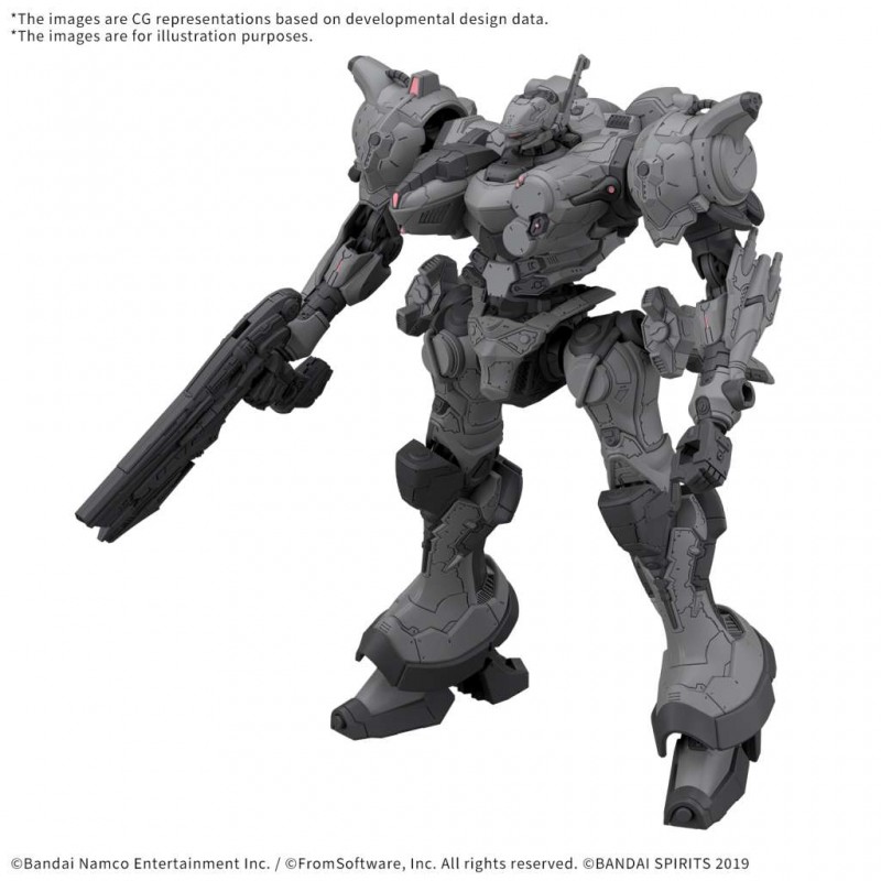 BANDAI 30MM ARMORED CORE VI FIRES OF RUBICON ARQUEBUS CORP. VP-40S 1/144 MODEL KIT FIGURE