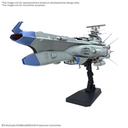 SPACE BATTLESHIP YAMATO BB-101 ARIZONA 1/1000 PVC MODEL KIT FIGURE