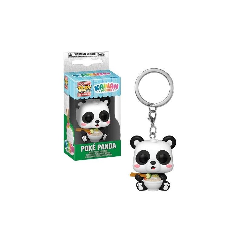 KAWAII FOODIES POKE PANDA POCKET POP! KEYCHAIN PORTACHIAVI FUNKO
