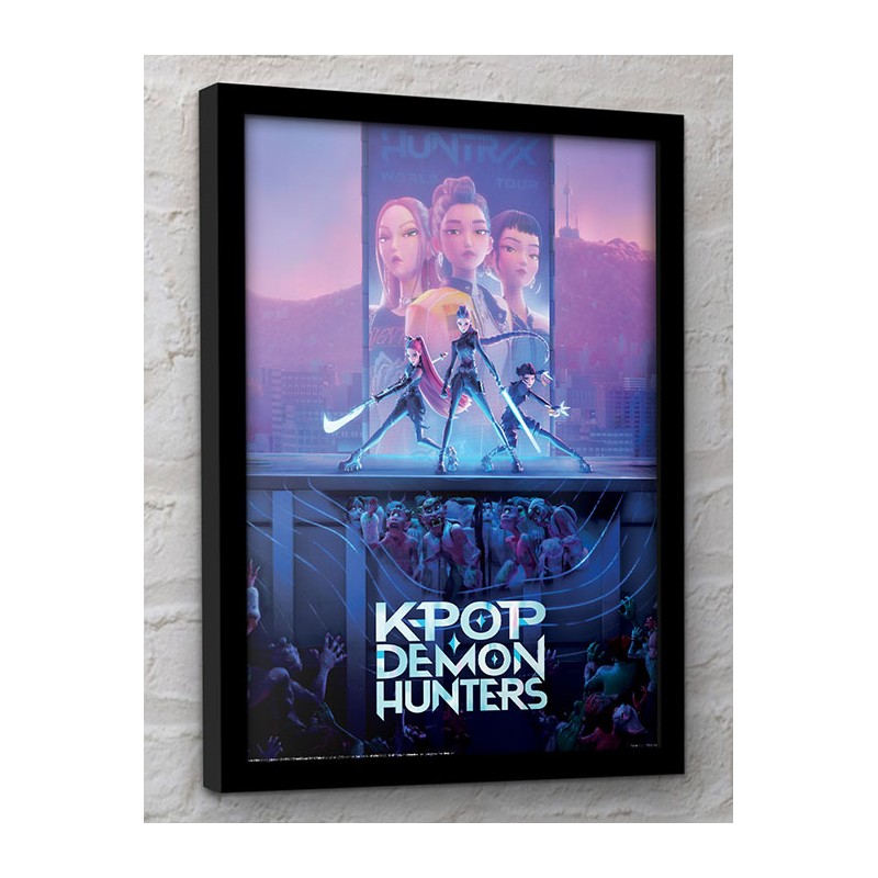 PYRAMID INTERNATIONAL KPOP DEMON HUNTERS COLLECTOR PRINT 30X40CM