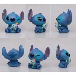 LILO AND STITCH WITH PUPPY MONEY BANK SALVADANAIO FIGURE MONOGRAM