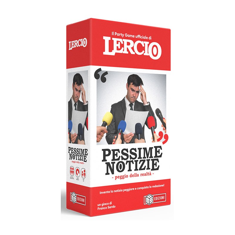 LERCIO PESSIME NOTIZIE - GIOCO DA TAVOLO ITALIANO MS EDIZIONI