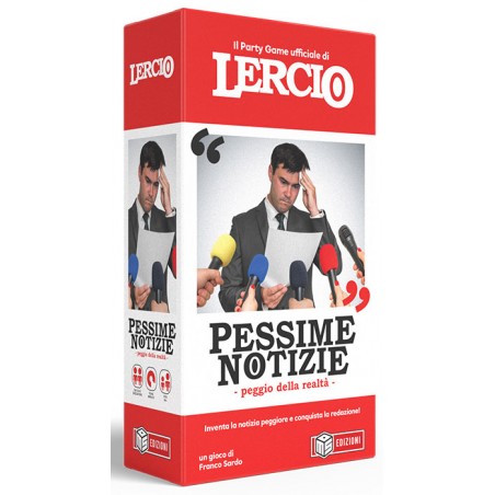 LERCIO PESSIME NOTIZIE - ITALIAN BOARDGAME
