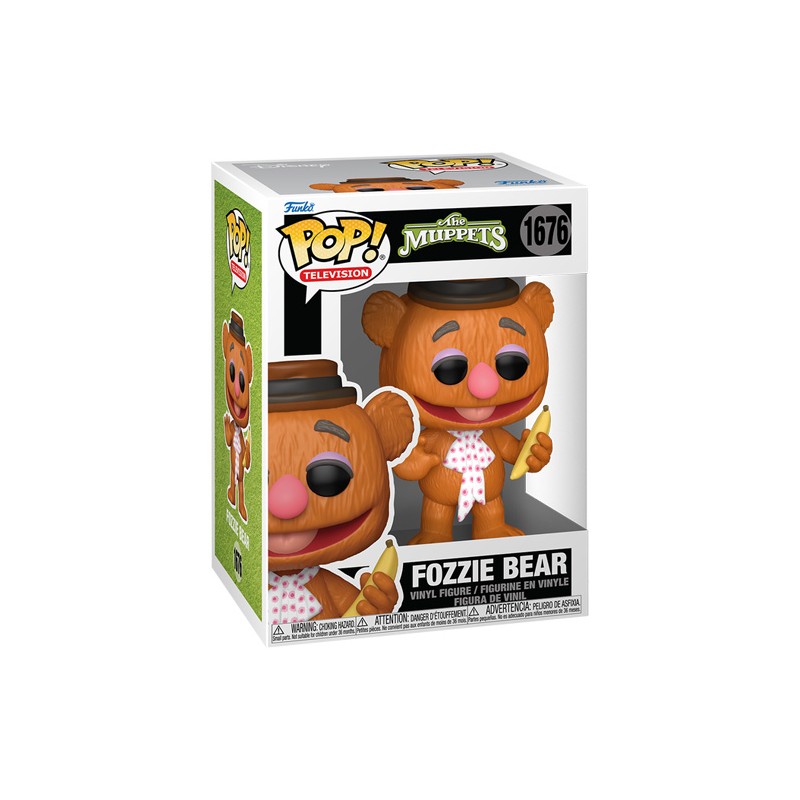 FUNKO POP! THE MUPPETS FOZZIE BEAR BOBBLE HEAD KNOCKER FIGURE FUNKO
