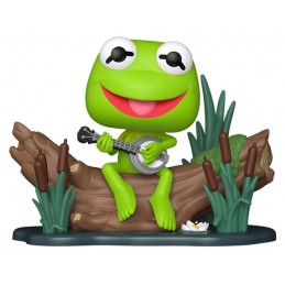 FUNKO POP! THE MUPPETS KERMIT WITH BANJO DELUXE BOBBLE HEAD KNOCKER FIGURE FUNKO
