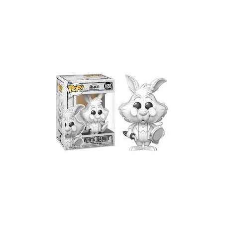 FUNKO POP! DISNEY ALICE IN WONDERLAND WHITE RABBIT BOBBLE HEAD KNOCKER FIGURE