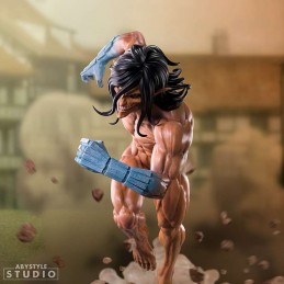 ABYSTYLE ATTACK ON TITAN EREN TITAN FORM SUPER FIGURE COLLECTION STATUE