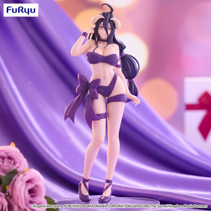 FURYU OVERLORD ALBEDO BICUTE RIBBONS FIGURE PVC STATUE
