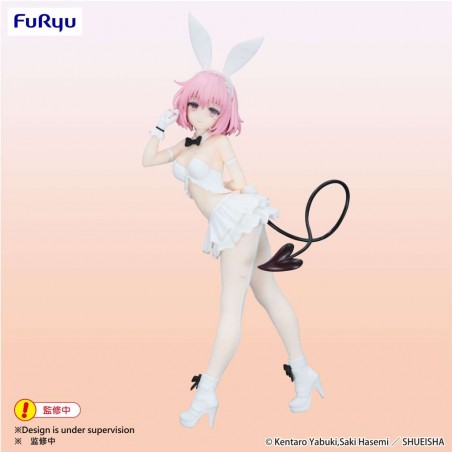 TO LOVE RU DARKNESS MOMO WHITE BICUTE BUNNIES PVC FIGURE STATUE