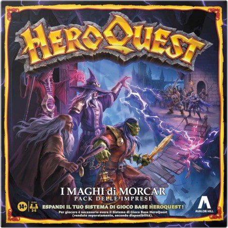 HEROQUEST EXPANSION SET I MAGHI DI MORCAR IN ITALIAN