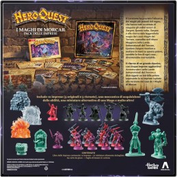 HEROQUEST ESPANSIONE I MAGHI DI MORCAR GIOCO DA TAVOLO IN ITALIANO HASBRO