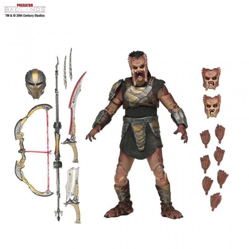 PREDATOR BADLANDS ULTIMATE DEK TRAINING ARMOR ACTION FIGURE NECA