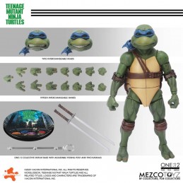 MEZCO TOYS TEENAGE MUTANT NINJA TURTLES 1990 MOVIE SET 4X ONE:12 COLLECTIVE SERIES ACTION FIGURES