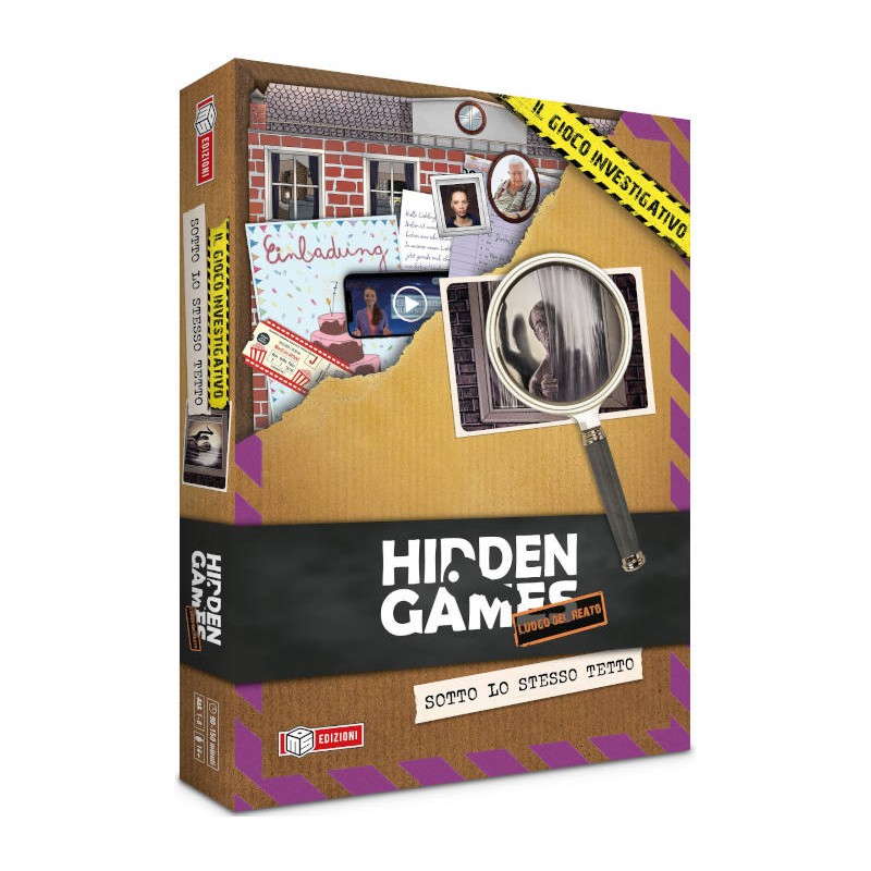 MS EDIZIONI HIDDEN GAMES SOTTO LO STESSO TETTO - ITALIAN BOARDGAME