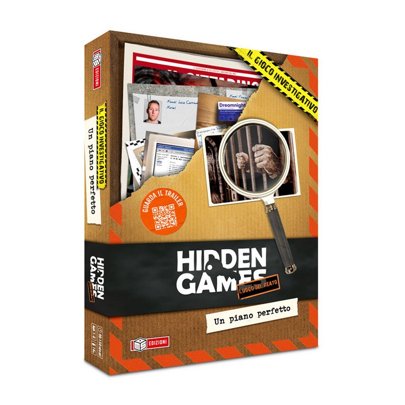 MS EDIZIONI HIDDEN GAMES UN PIANO PERFETTO - ITALIAN BOARDGAME