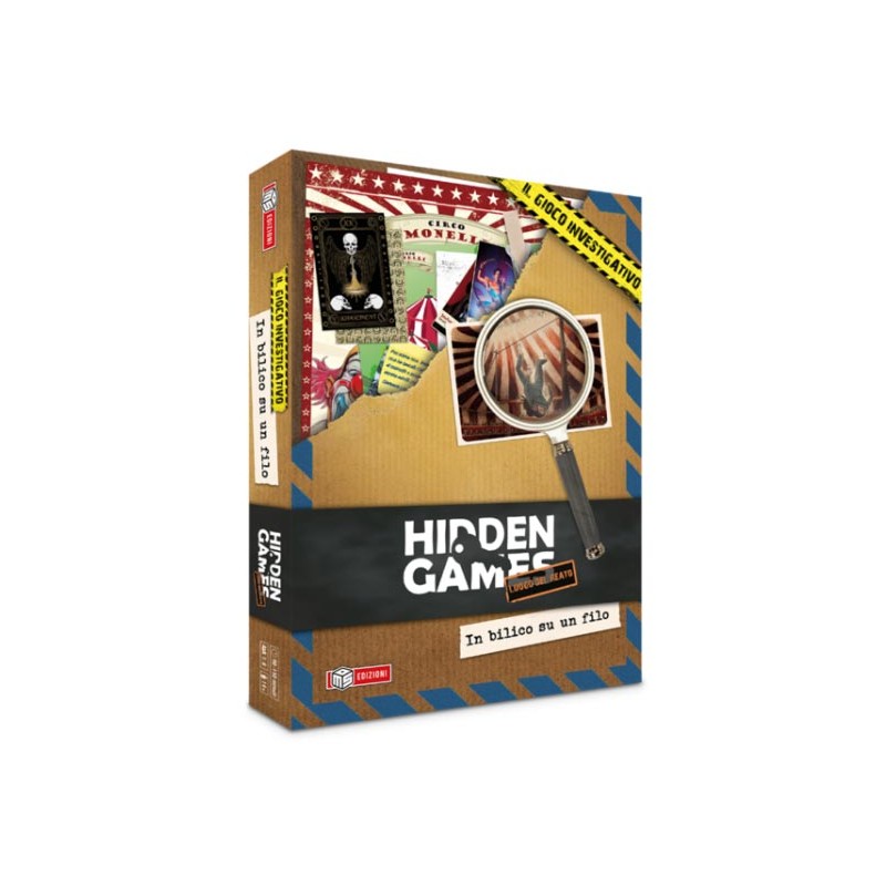 MS EDIZIONI HIDDEN GAMES IN BILICO SU UN FILO - ITALIAN BOARDGAME