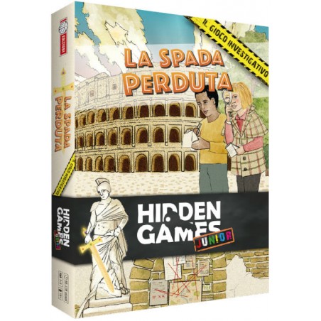 HIDDEN GAMES JUNIOR LA SPADA PERDUTA - ITALIAN BOARDGAME