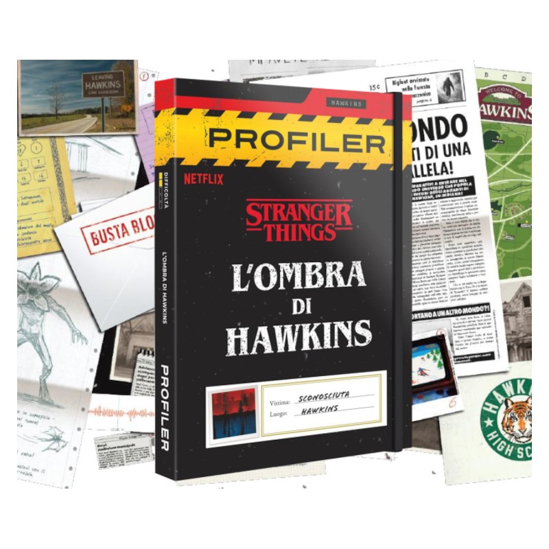 MS EDIZIONI PROFILER STRANGER THINGS L'OMBRA DI HAWKINS - ITALIAN BOARDGAME