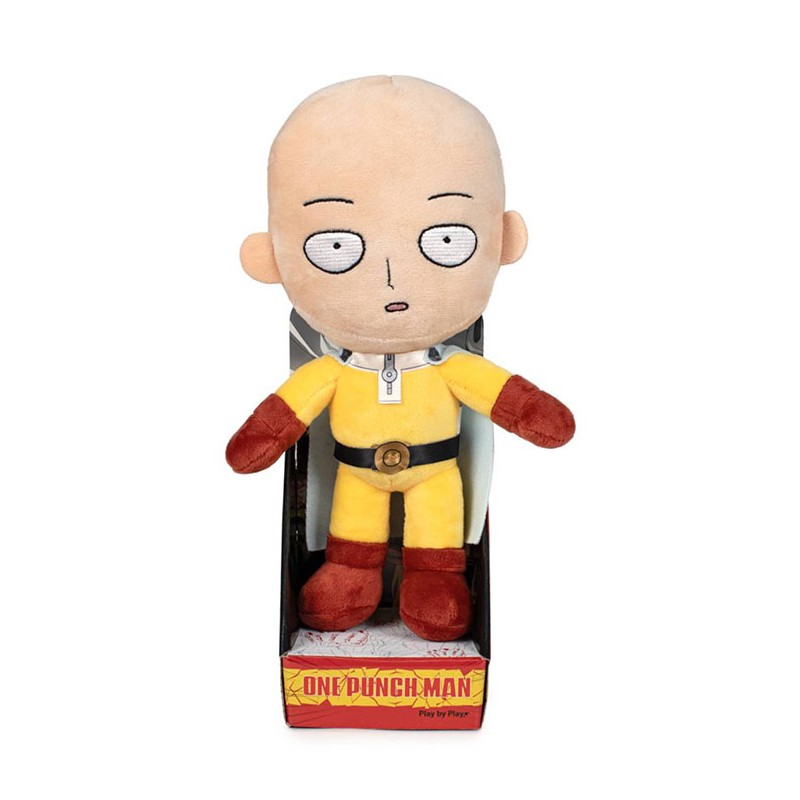 ONE PUNCH MAN PUPAZZO PELUCHE SAITAMA 27CM FIGURE PLAY BY PLAY
