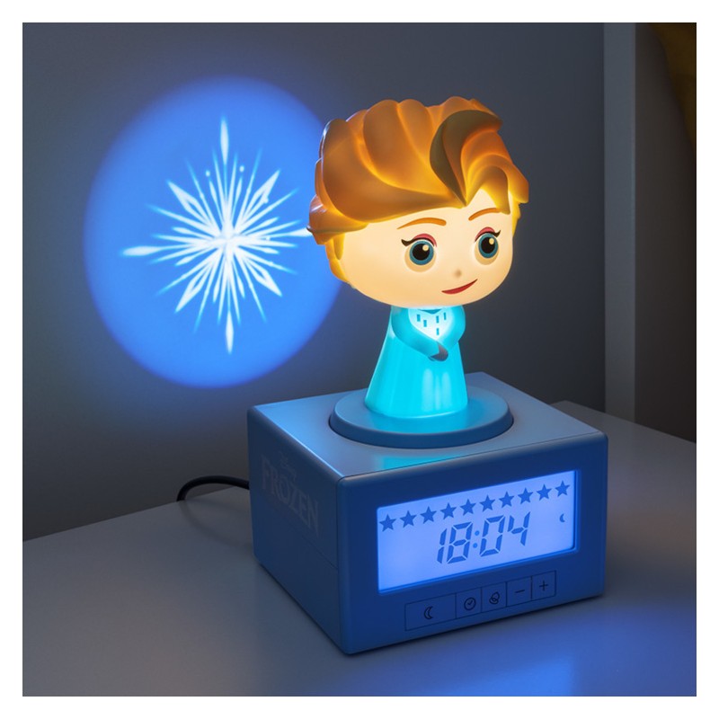 PALADONE PRODUCTS FROZEN ELSA NIGHTLIGHT ALARM CLOCK
