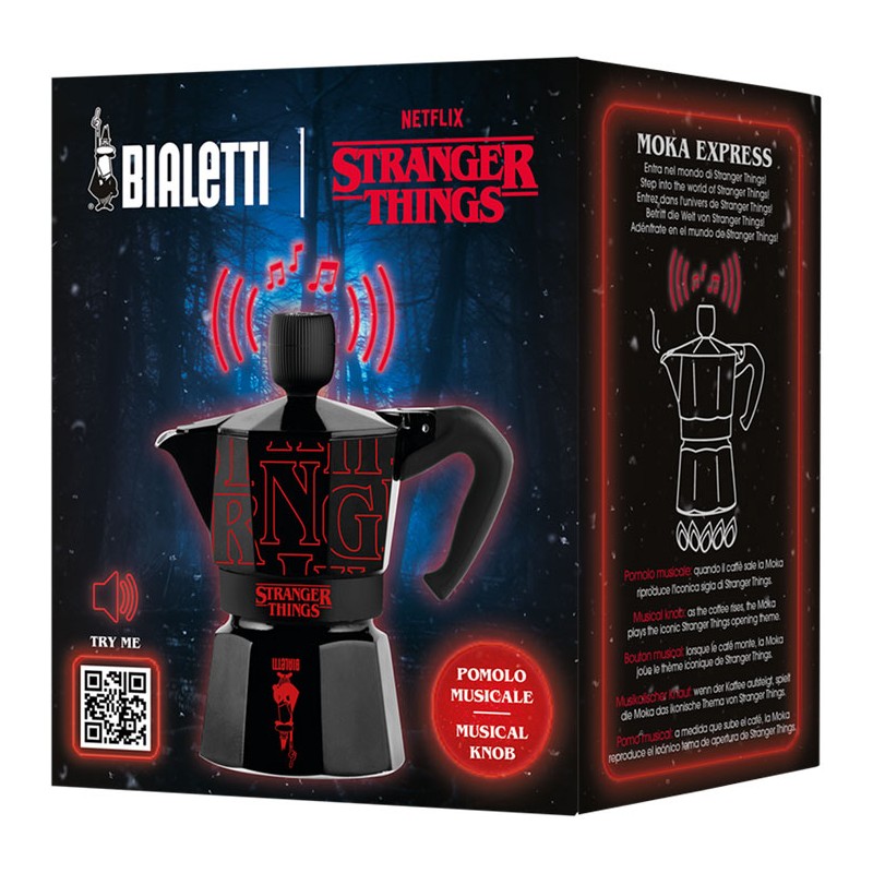 BIALETTI STRANGER THINGS MOKA EXPRESS MUSICALE 130ML