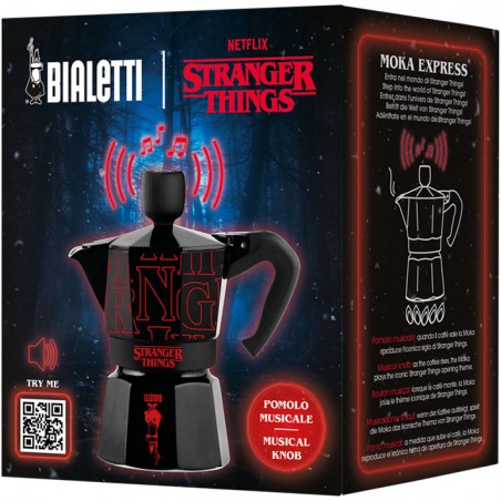 BIALETTI STRANGER THINGS MOKA EXPRESS MUSICALE 130ML