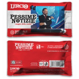 LERCIO PESSIME NOTIZIE ESPANSIONE SPECIALE ESTERI GIOCO DA TAVOLO ITALIANO MS EDIZIONI