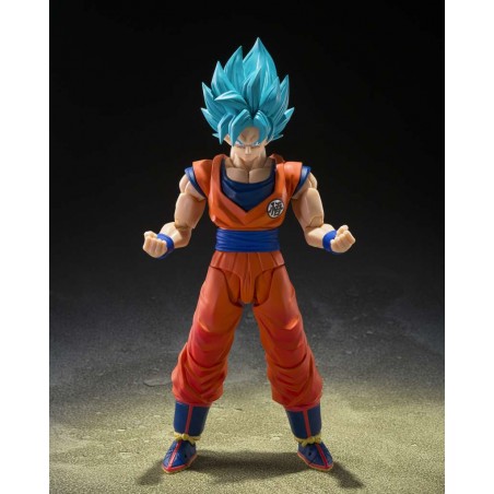 DRAGON BALL SUPER SAIYAN GOD SON GOKU GOD BLUE POWER S.H. FIGUARTS SERIES ACTION FIGURE