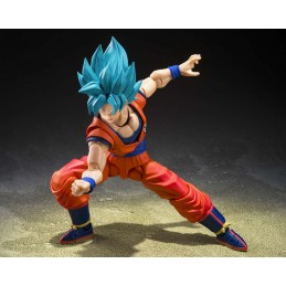 DRAGON BALL SUPER SAIYAN GOD SON GOKU GOD BLUE POWER S.H. FIGUARTS ACTION FIGURE BANDAI