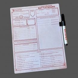 BEADLE AND GRIMM'S DUNGEONS AND DRAGONS FIGHTER BATTLE BOARD