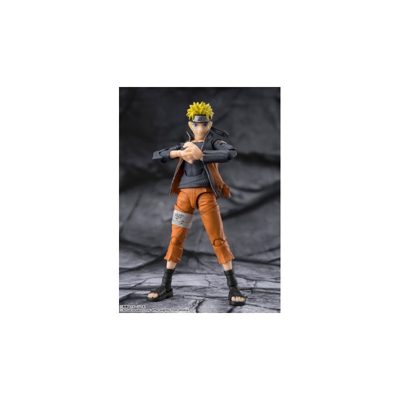 BANDAI NARUTO SHIPPUDEN NARUTO UZUMAKI THE POWER TO UNITE S.H. FIGUARTS SERIES ACTION FIGURE