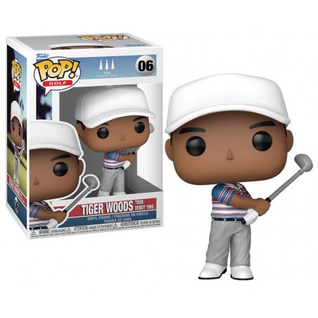 FUNKO POP! TIGER WOODS TOUR DEBUT 1992 BOBBLE HEAD KNOCKER FIGURE